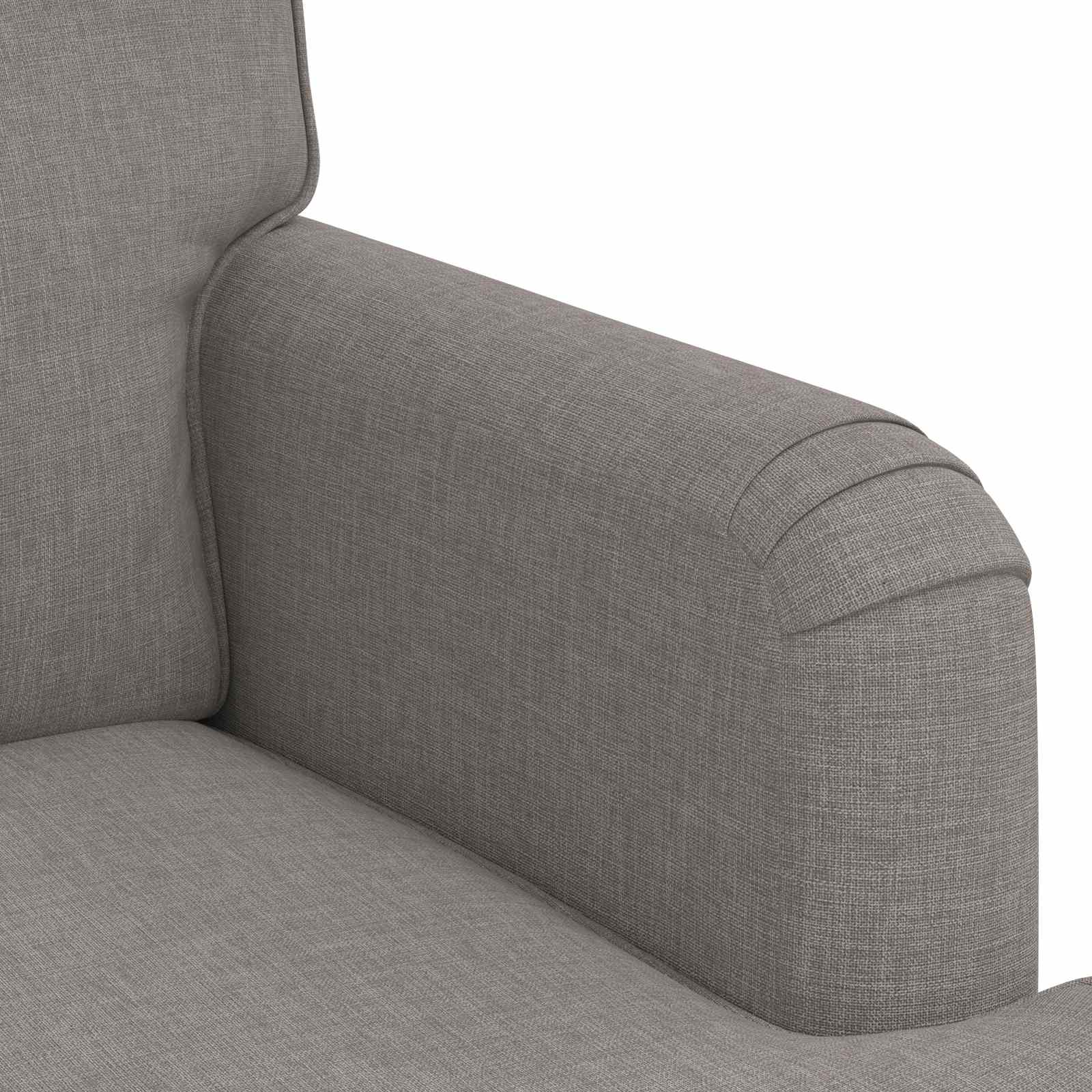 vidaXL Sofa Ciemnoszary 84 x 80 x 85 cm tkanina