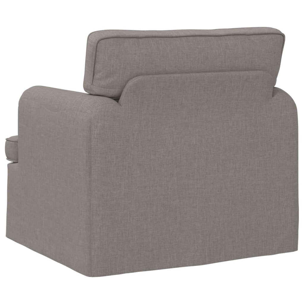 vidaXL Sofa Ciemnoszary 84 x 80 x 85 cm tkanina