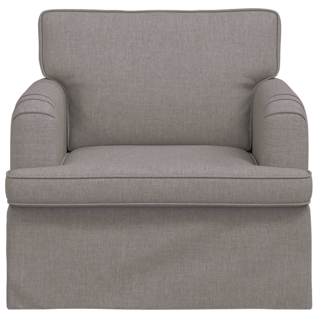 vidaXL Sofa Ciemnoszary 84 x 80 x 85 cm tkanina