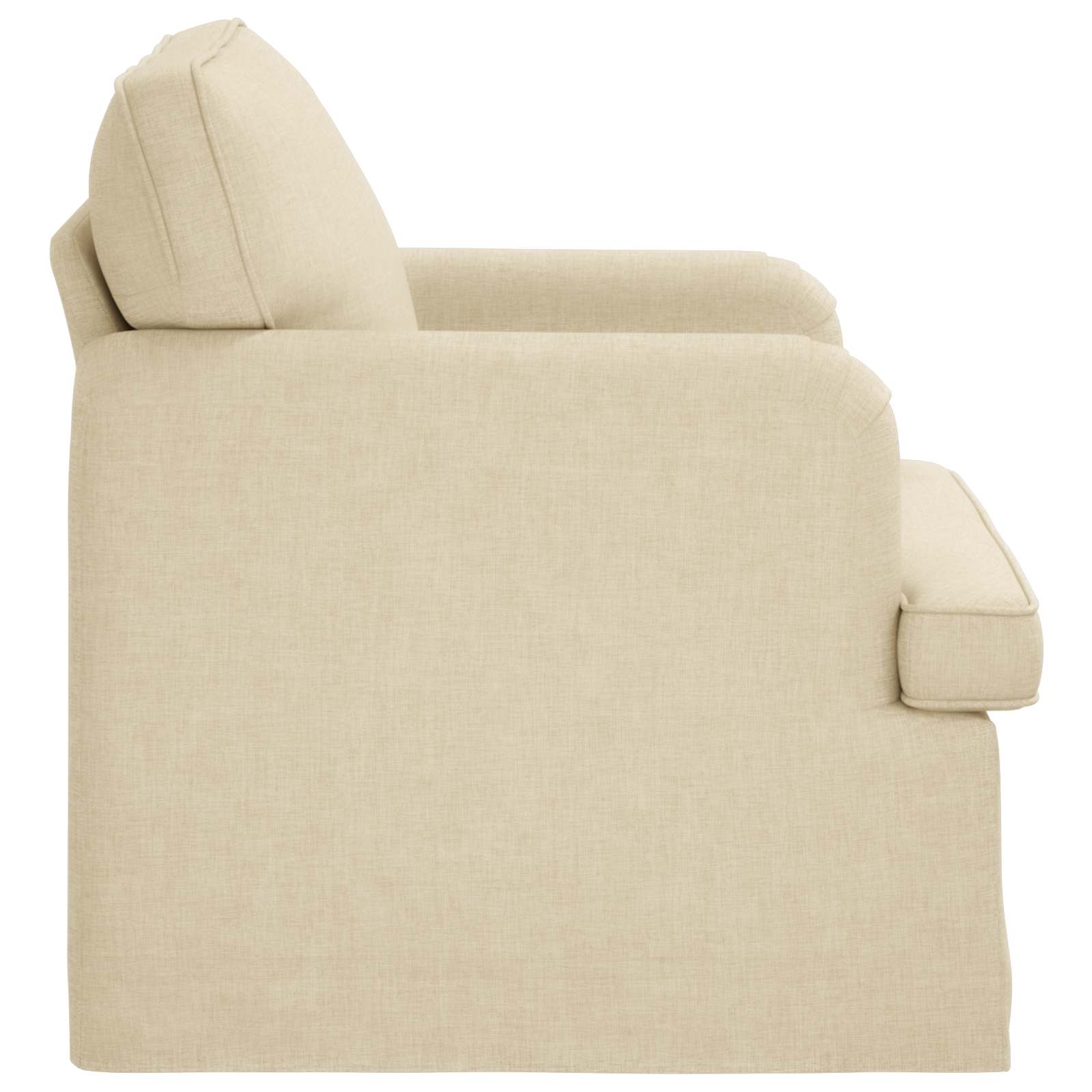 vidaXL Sofa Kremowy 84 x 80 x 85 cm tkanina