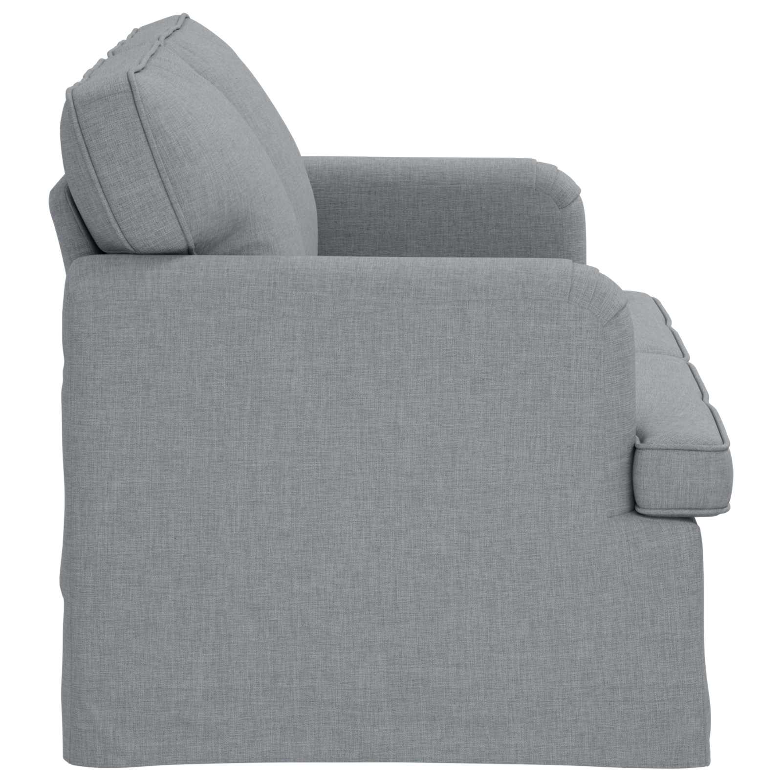 vidaXL Sofa Jasnoszary 144 x 80 x 85 cm tkanina