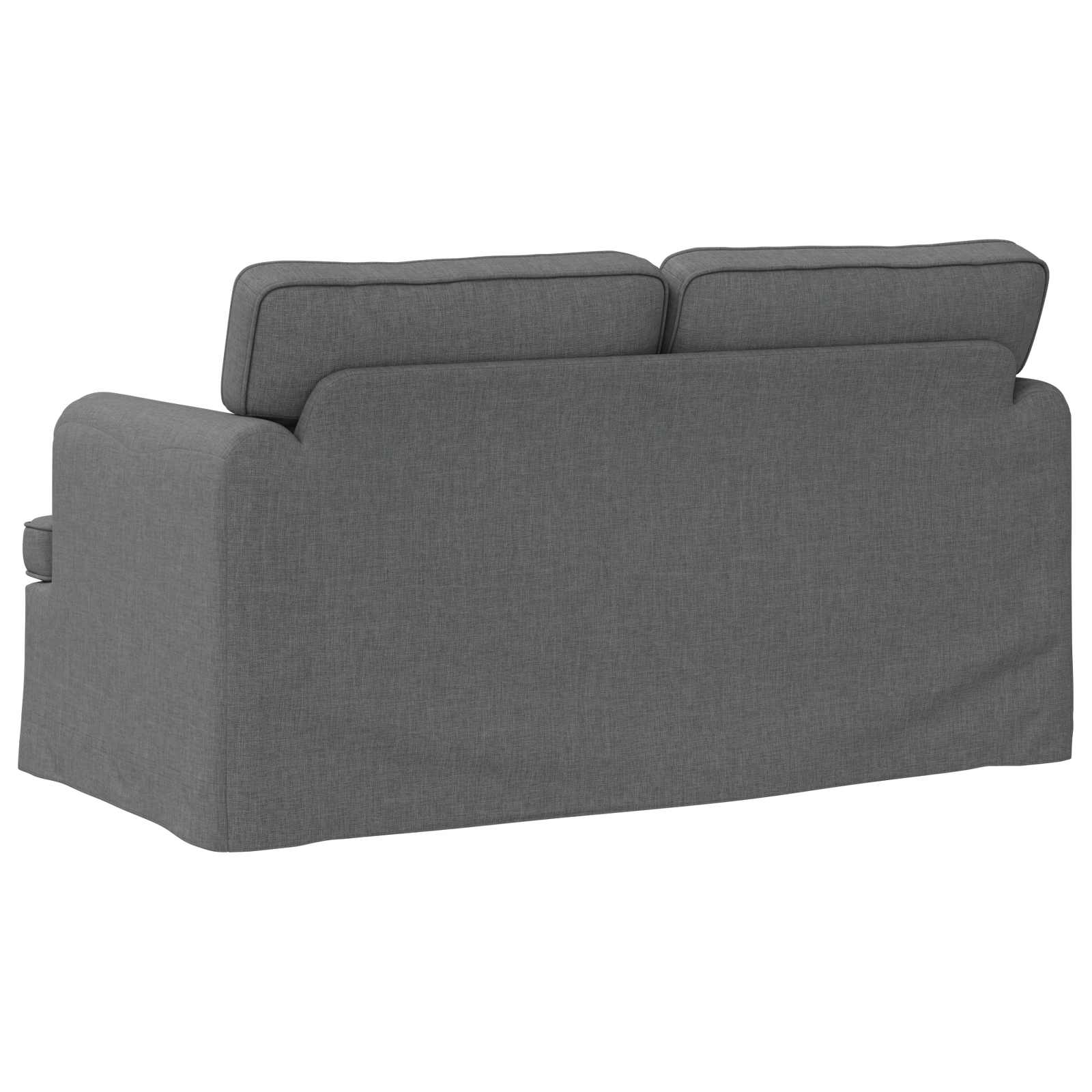 vidaXL Sofa Ciemnoszary 144 x 80 x 85 cm tkanina
