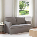 vidaXL Sofa Ciemnoszary 144 x 80 x 85 cm tkanina