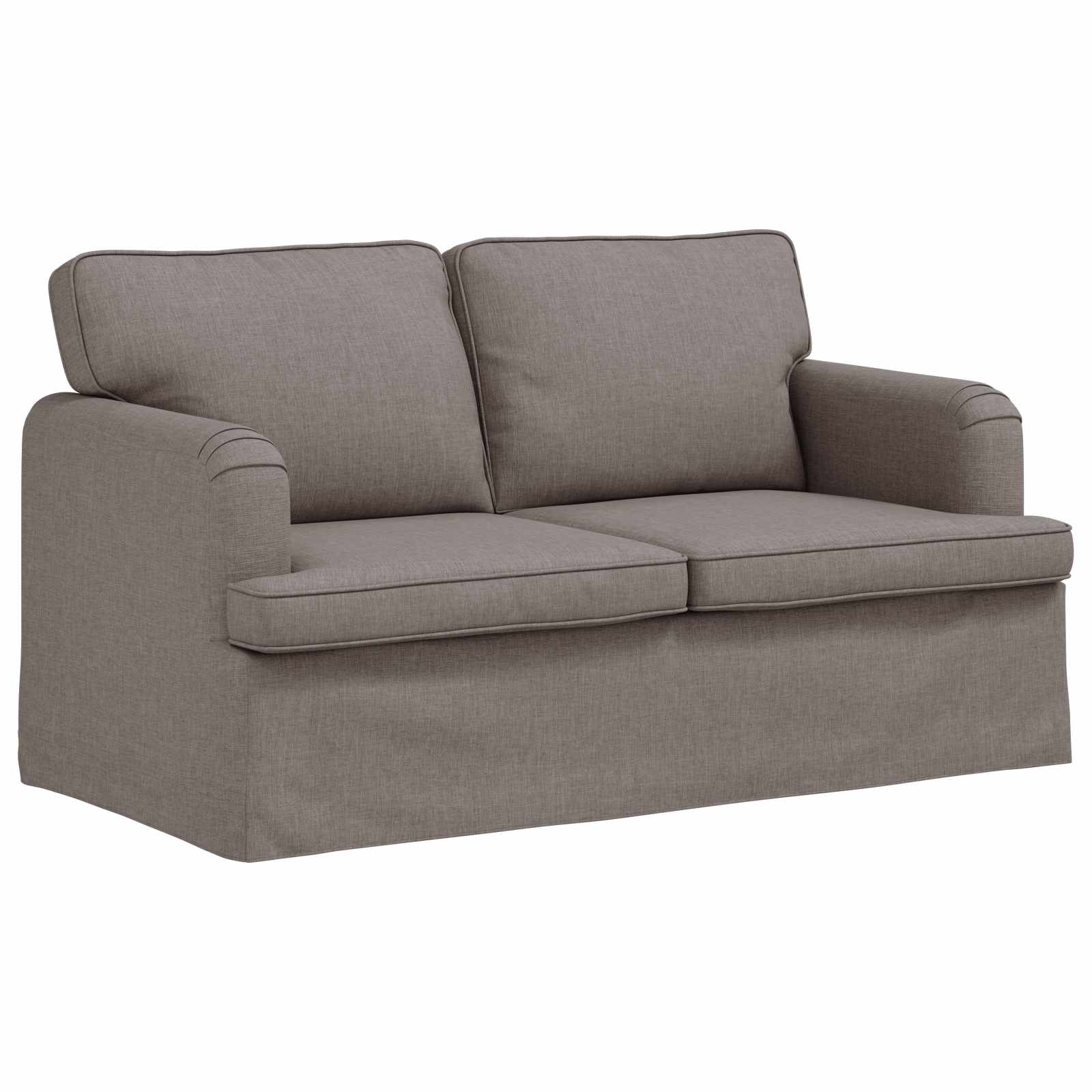 vidaXL Sofa Ciemnoszary 144 x 80 x 85 cm tkanina