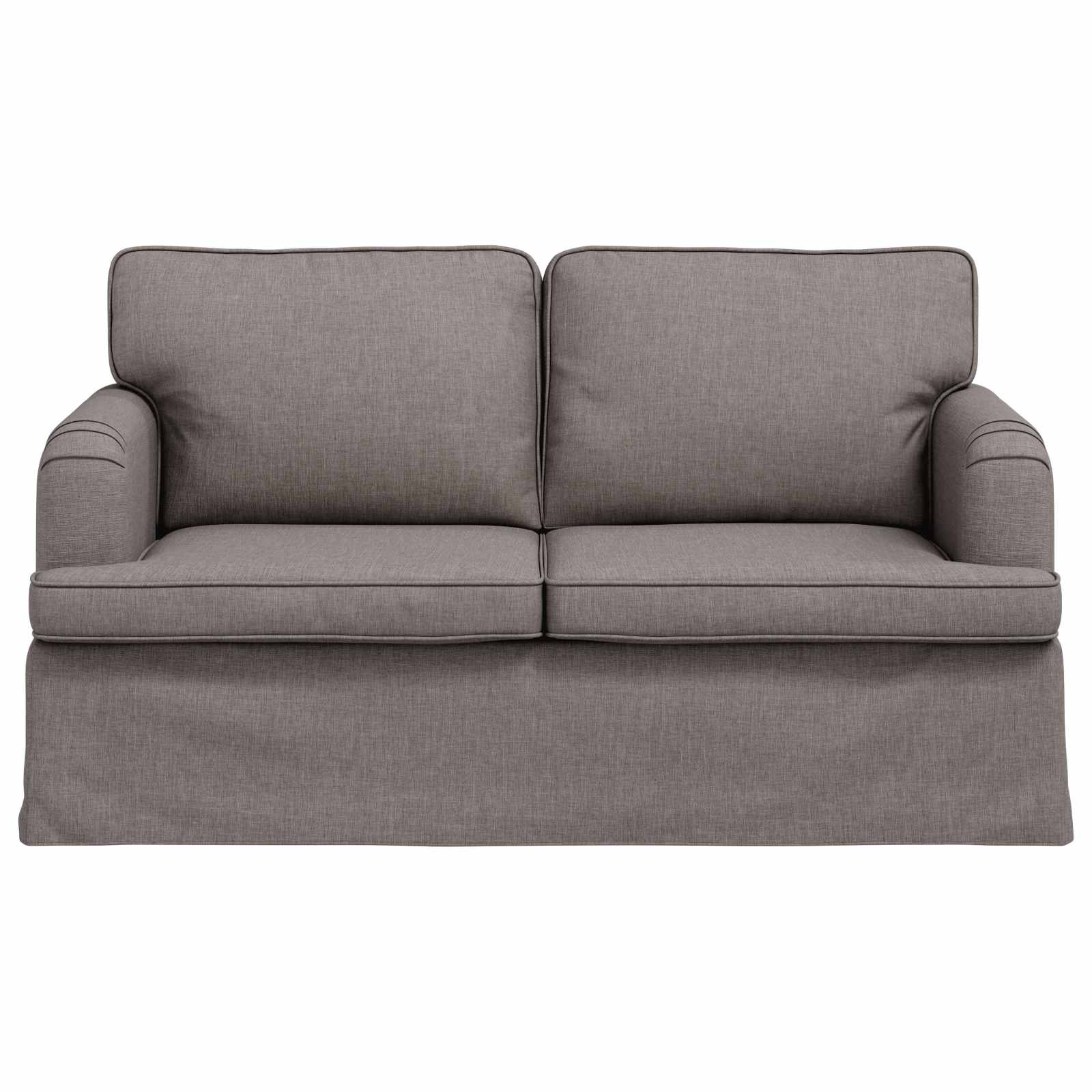 vidaXL Sofa Ciemnoszary 144 x 80 x 85 cm tkanina