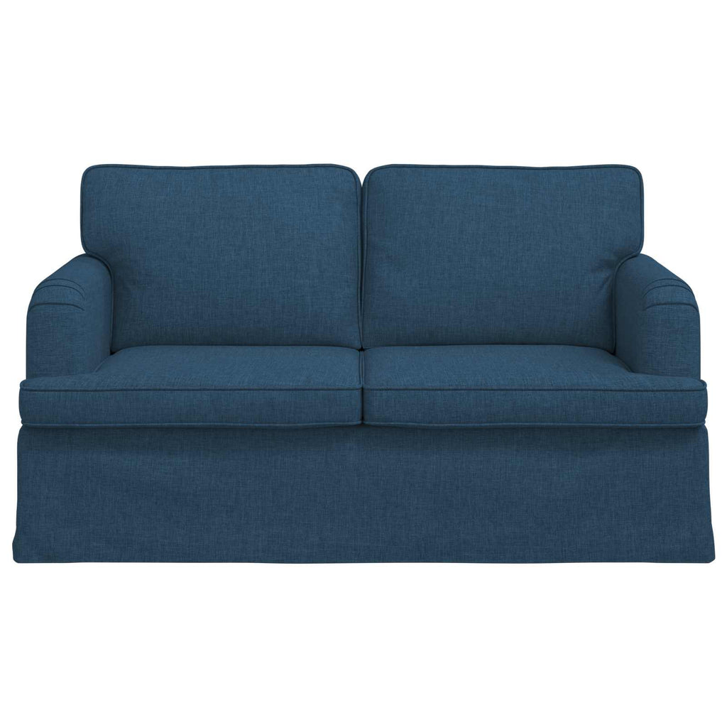 vidaXL Sofa Niebieski 144 x 80 x 85 cm tkanina