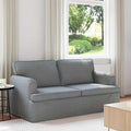 vidaXL Sofa Jasnoszary 162 x 80 x 85 cm tkanina