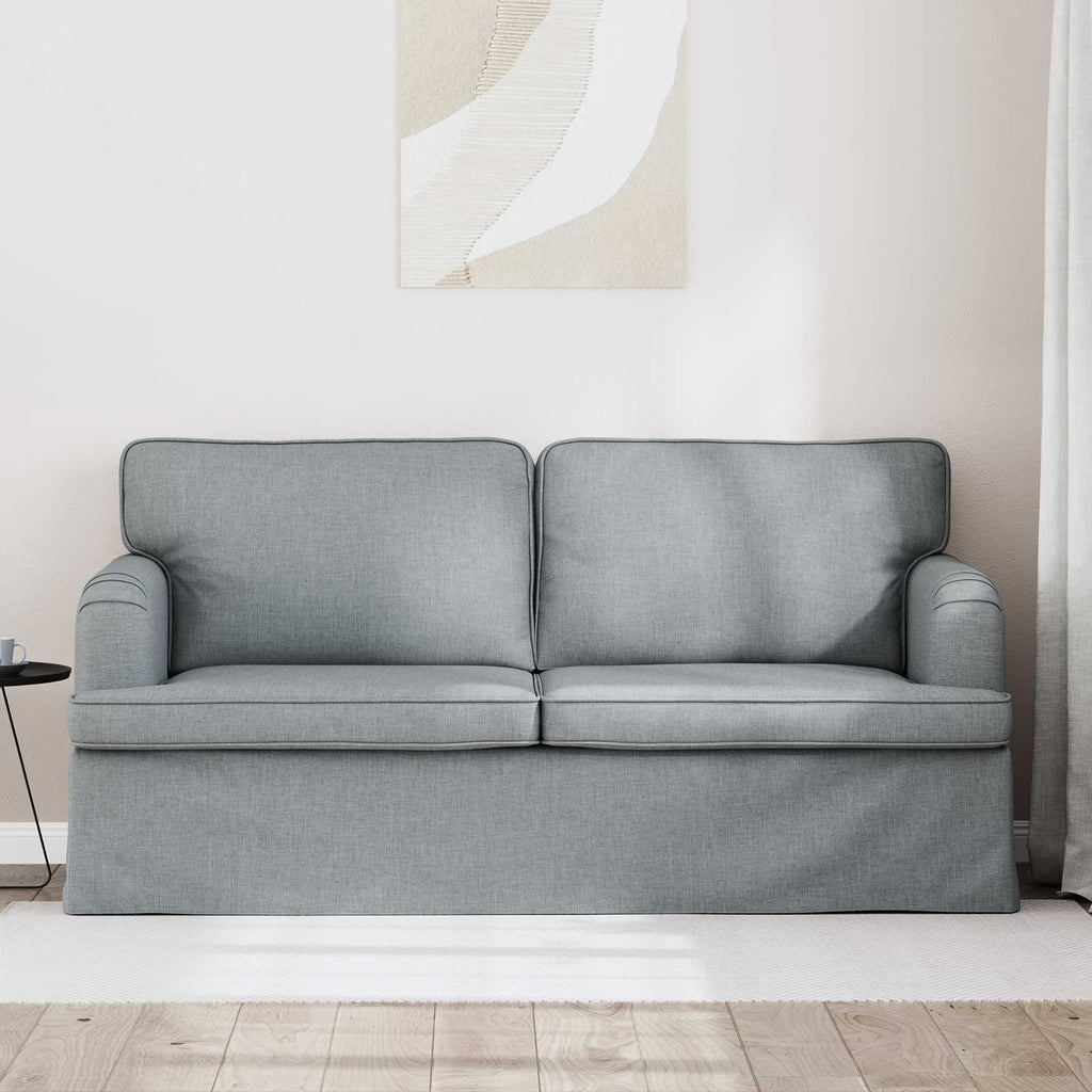 vidaXL Sofa Jasnoszary 162 x 80 x 85 cm tkanina