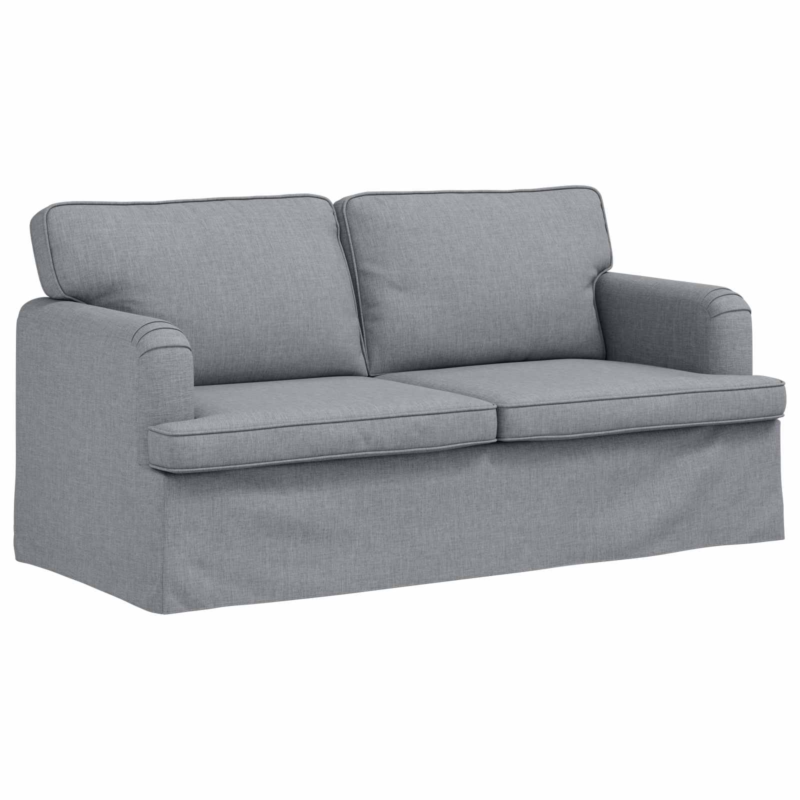 vidaXL Sofa Jasnoszary 162 x 80 x 85 cm tkanina