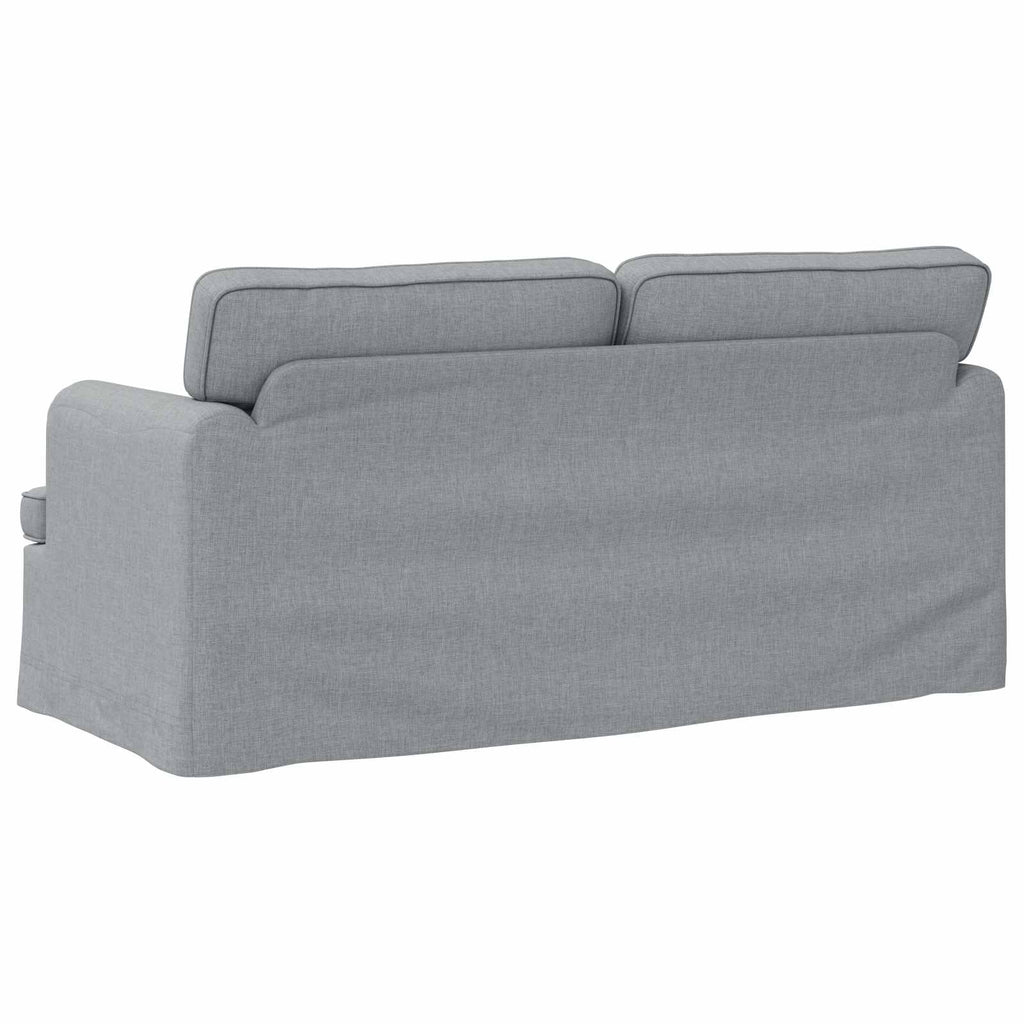 vidaXL Sofa Jasnoszary 162 x 80 x 85 cm tkanina