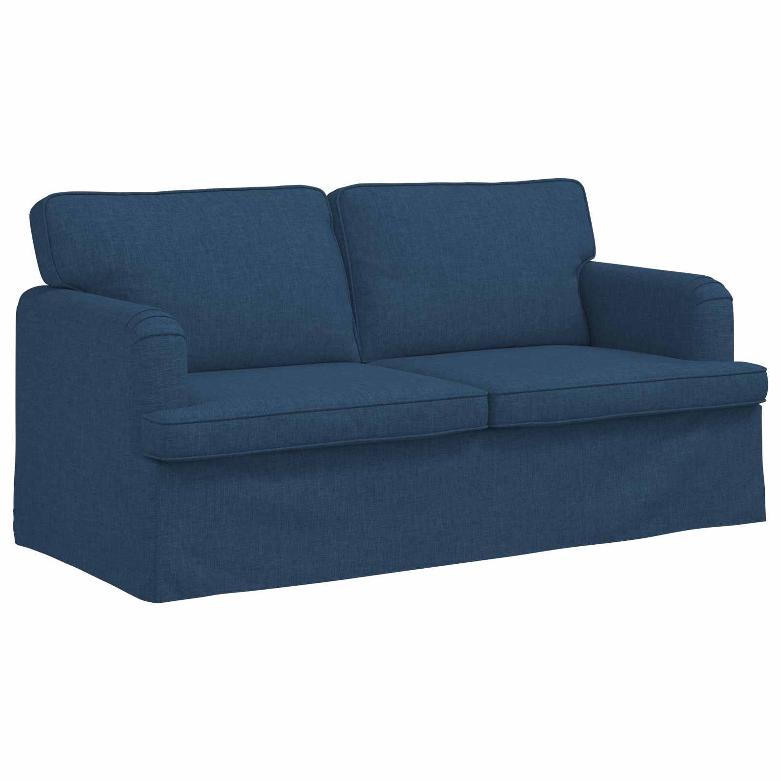 vidaXL Sofa Niebieski 162 x 80 x 85 cm tkanina