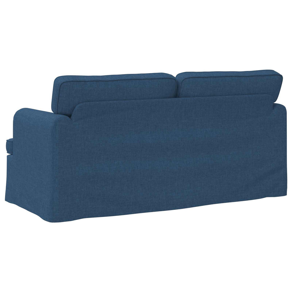 vidaXL Sofa Niebieski 162 x 80 x 85 cm tkanina