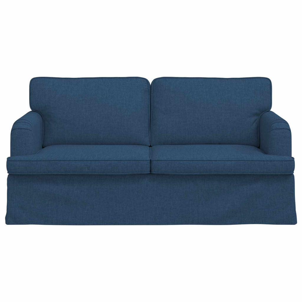 vidaXL Sofa Niebieski 162 x 80 x 85 cm tkanina