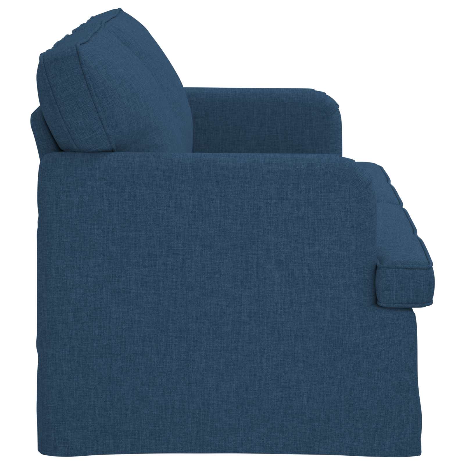 vidaXL Sofa Niebieski 162 x 80 x 85 cm tkanina
