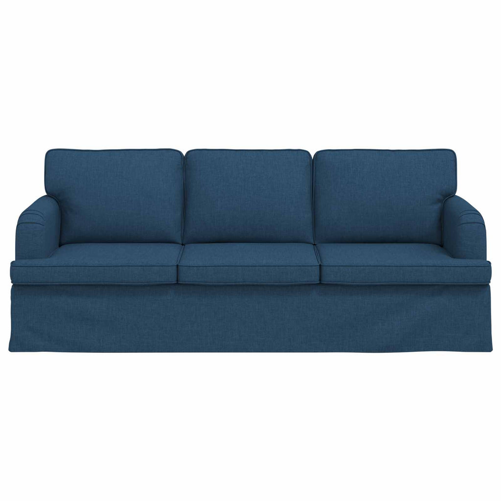 vidaXL Sofa Niebieski 201 x 80 x 85 cm tkanina