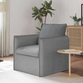 vidaXL Sofa Jasnoszary 75 x 82 x 85 cm tkanina