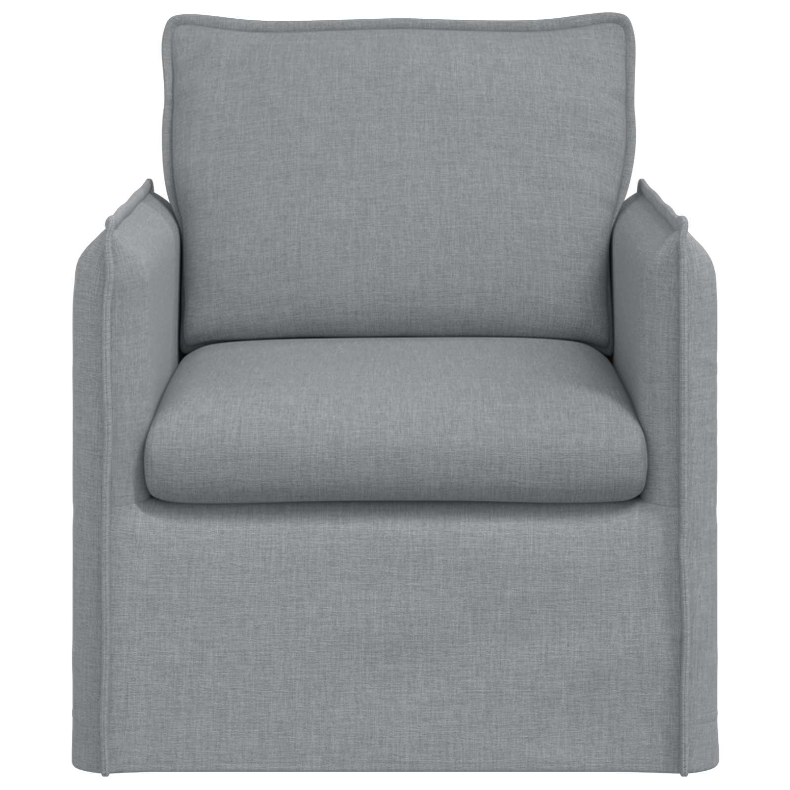vidaXL Sofa Jasnoszary 75 x 82 x 85 cm tkanina