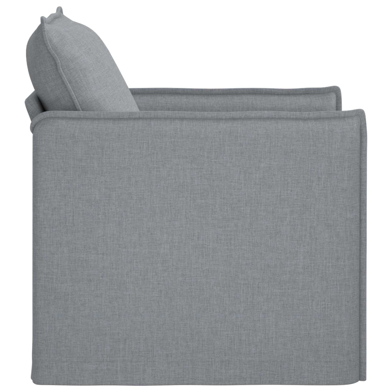 vidaXL Sofa Jasnoszary 75 x 82 x 85 cm tkanina