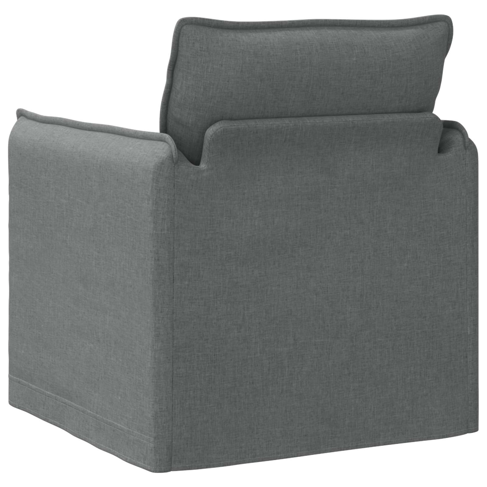 vidaXL Sofa Ciemnoszary 75 x 82 x 85 cm tkanina