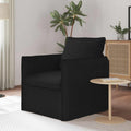 vidaXL Sofa Czarny 75 x 82 x 85 cm tkanina