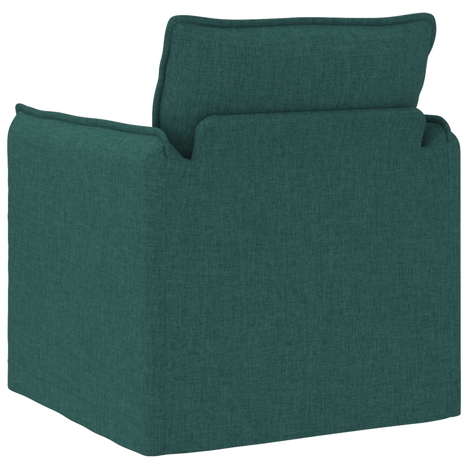 vidaXL Sofa Ciemna zieleń 75 x 82 x 85 cm tkanina