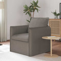 vidaXL Sofa Ciemnoszary 75 x 82 x 85 cm tkanina