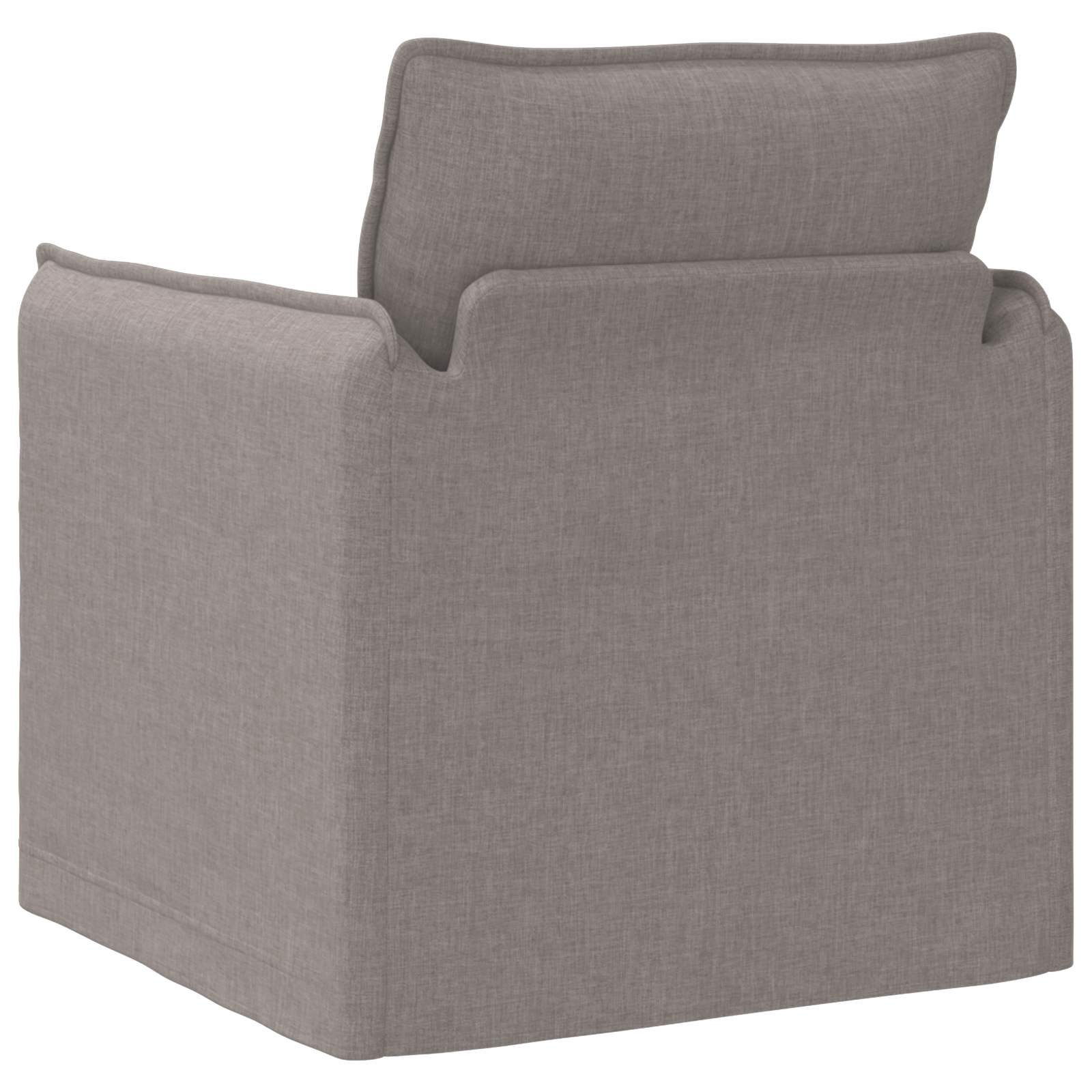 vidaXL Sofa Ciemnoszary 75 x 82 x 85 cm tkanina