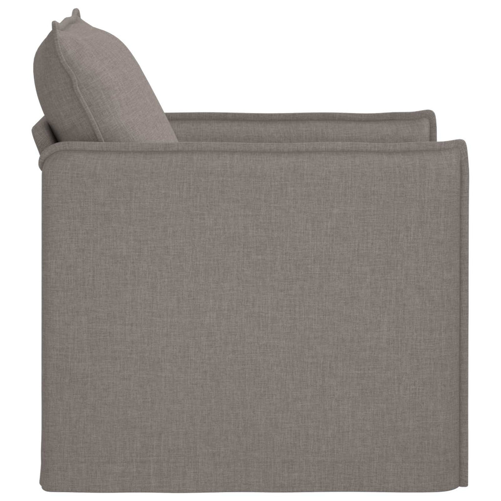 vidaXL Sofa Ciemnoszary 75 x 82 x 85 cm tkanina