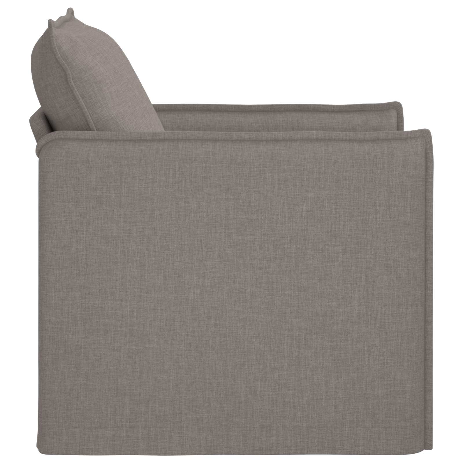 vidaXL Sofa Ciemnoszary 75 x 82 x 85 cm tkanina