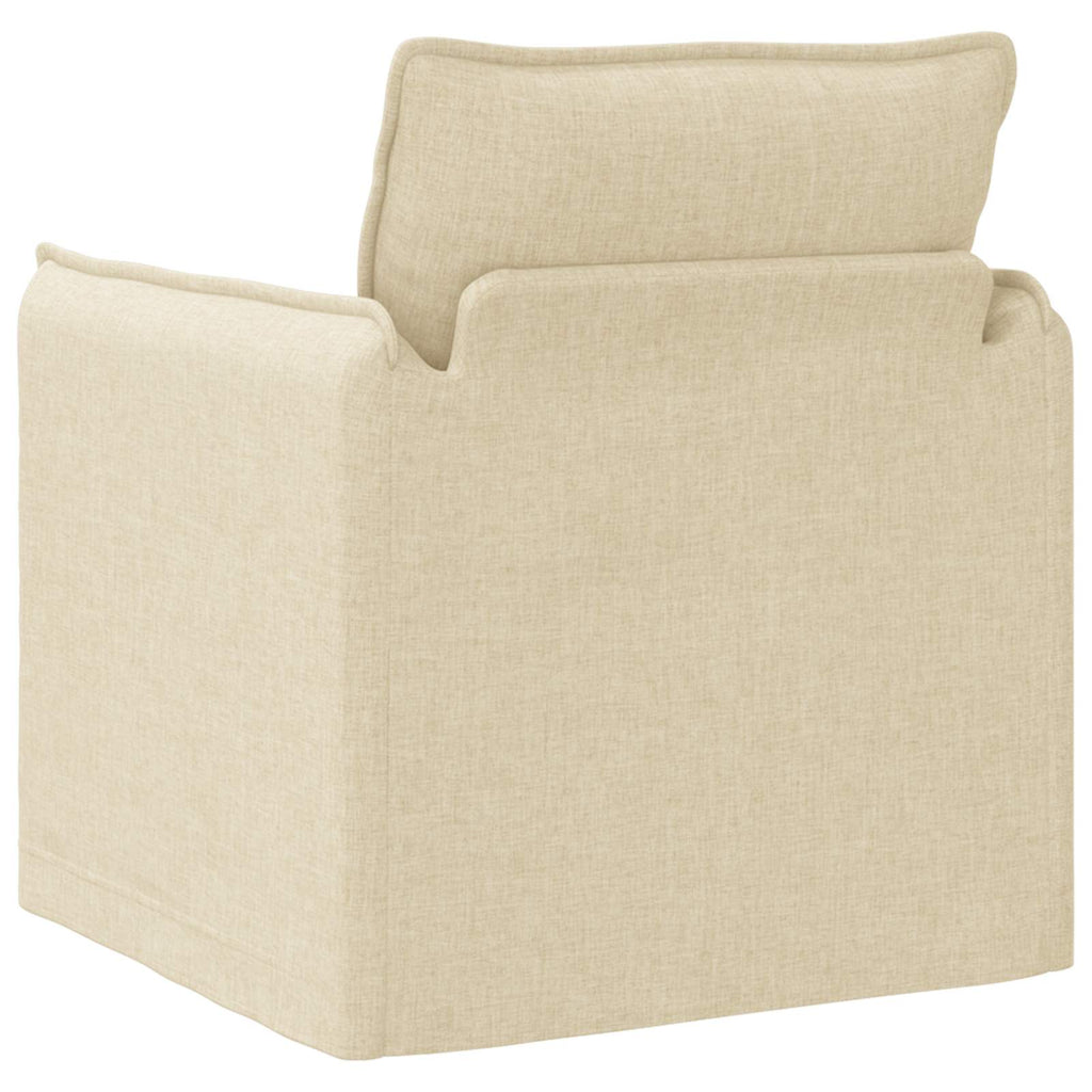 vidaXL Sofa Kremowy 75 x 82 x 85 cm tkanina