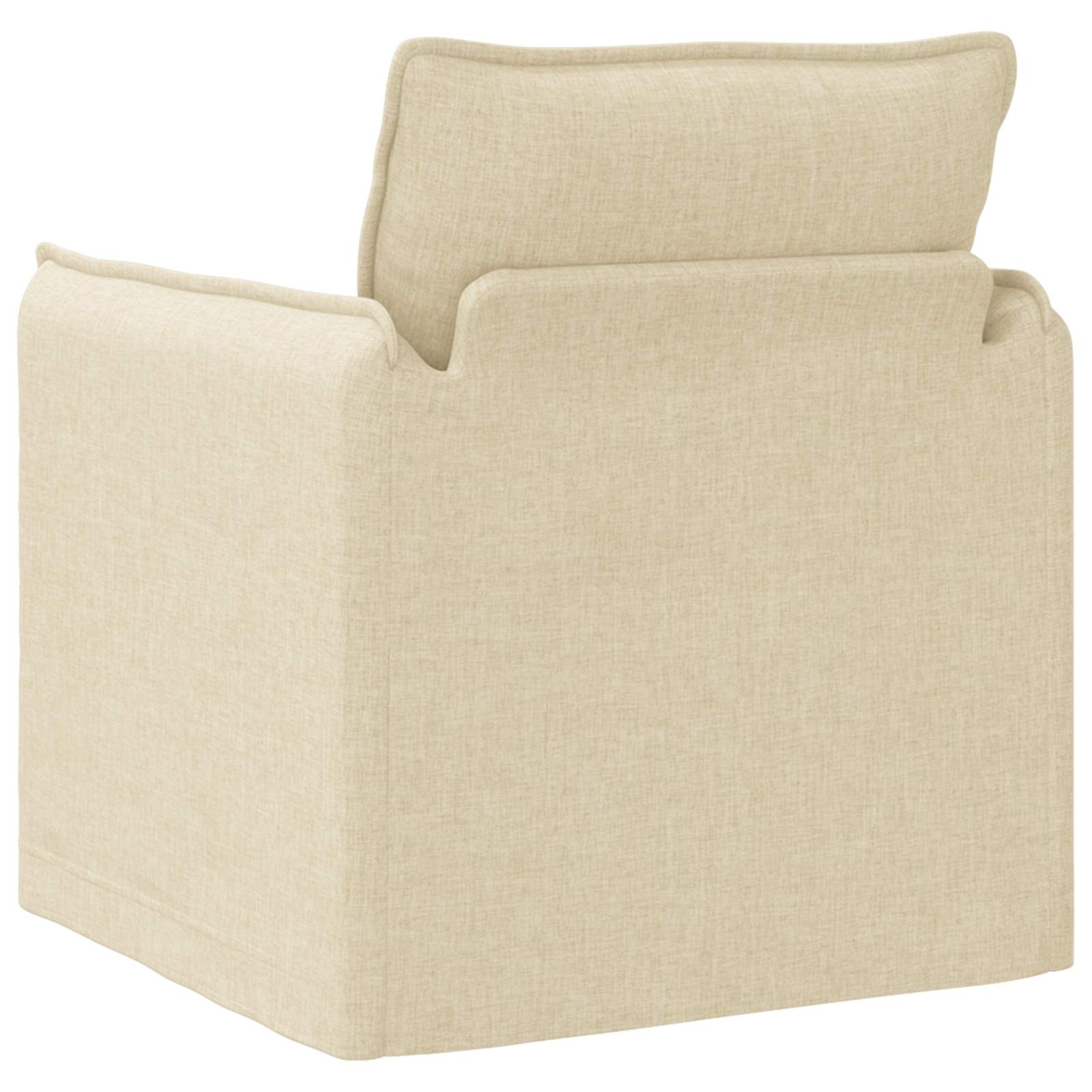 vidaXL Sofa Kremowy 75 x 82 x 85 cm tkanina