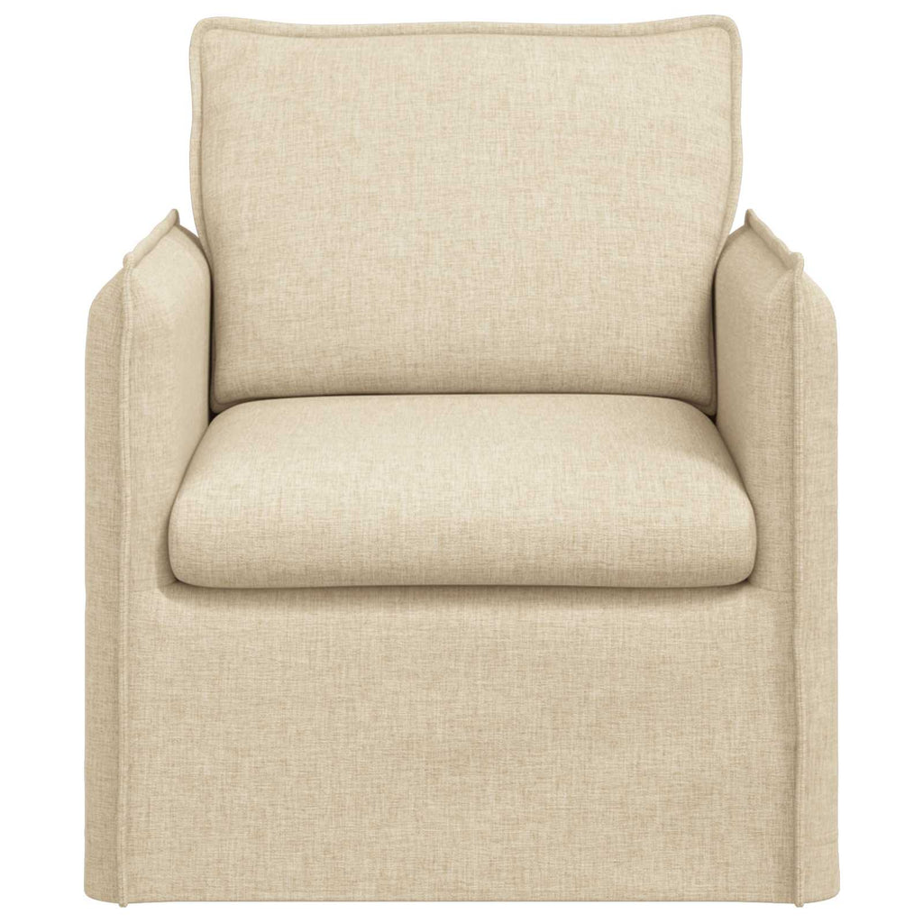 vidaXL Sofa Kremowy 75 x 82 x 85 cm tkanina