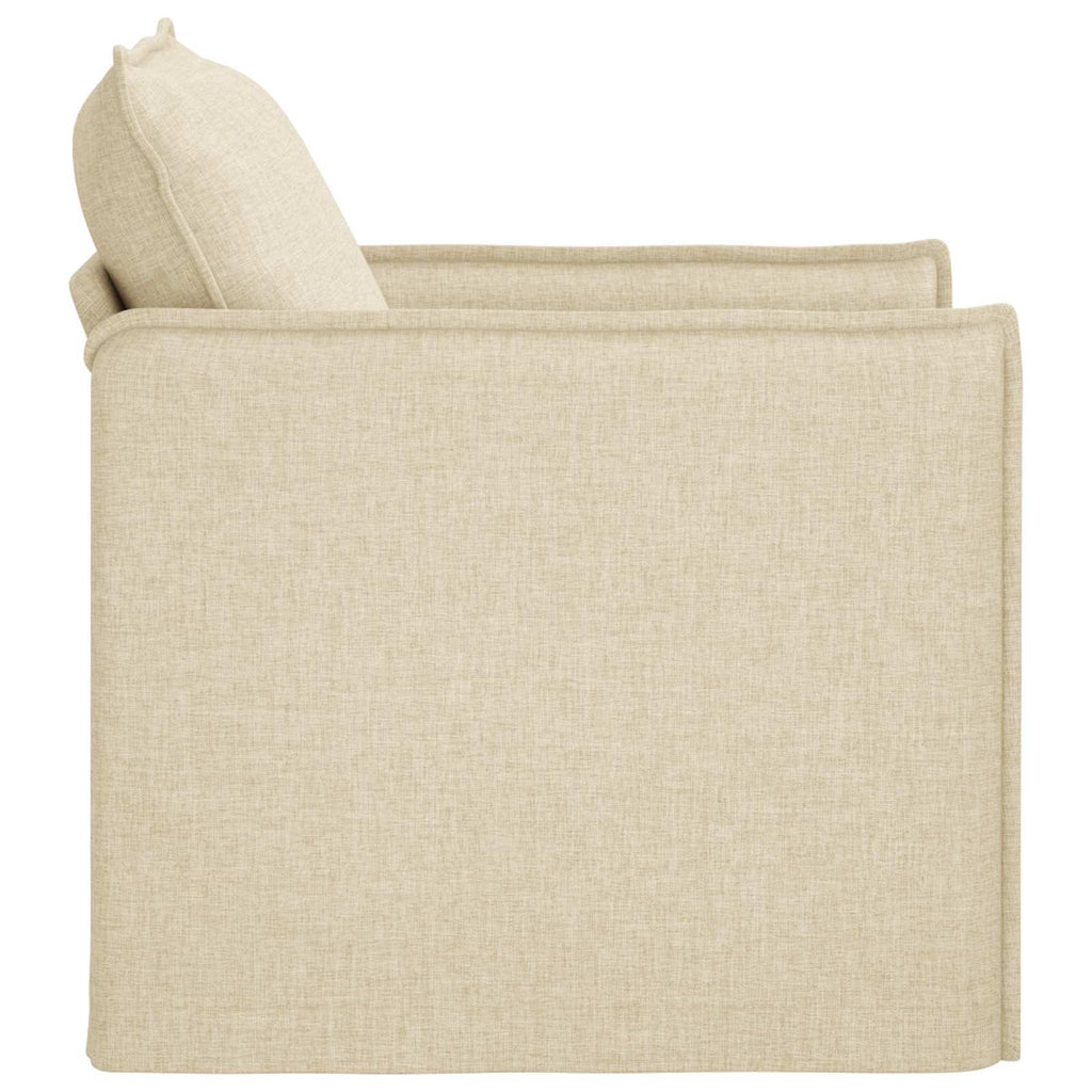 vidaXL Sofa Kremowy 75 x 82 x 85 cm tkanina