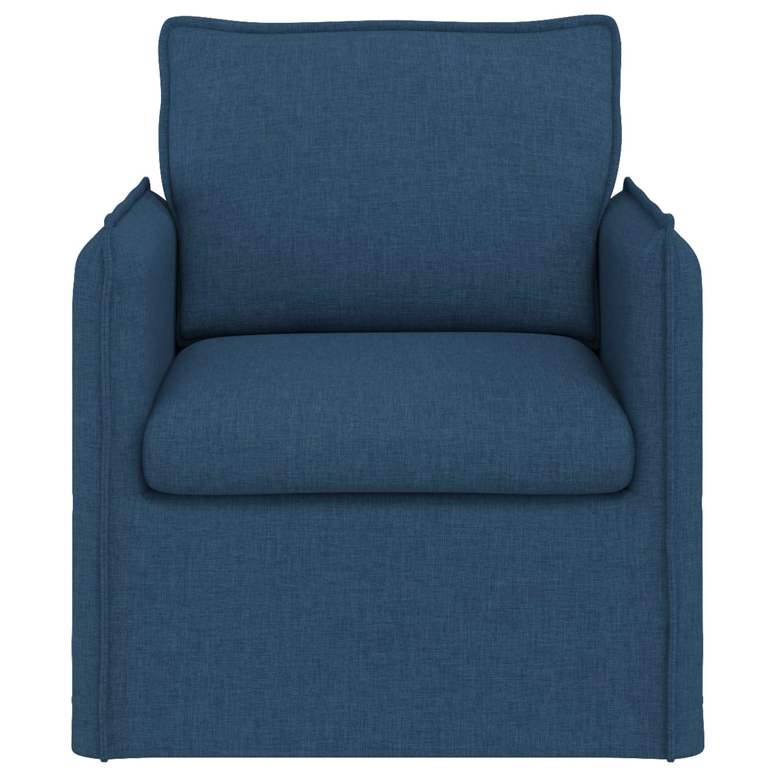 vidaXL Sofa Niebieski 75 x 82 x 85 cm tkanina