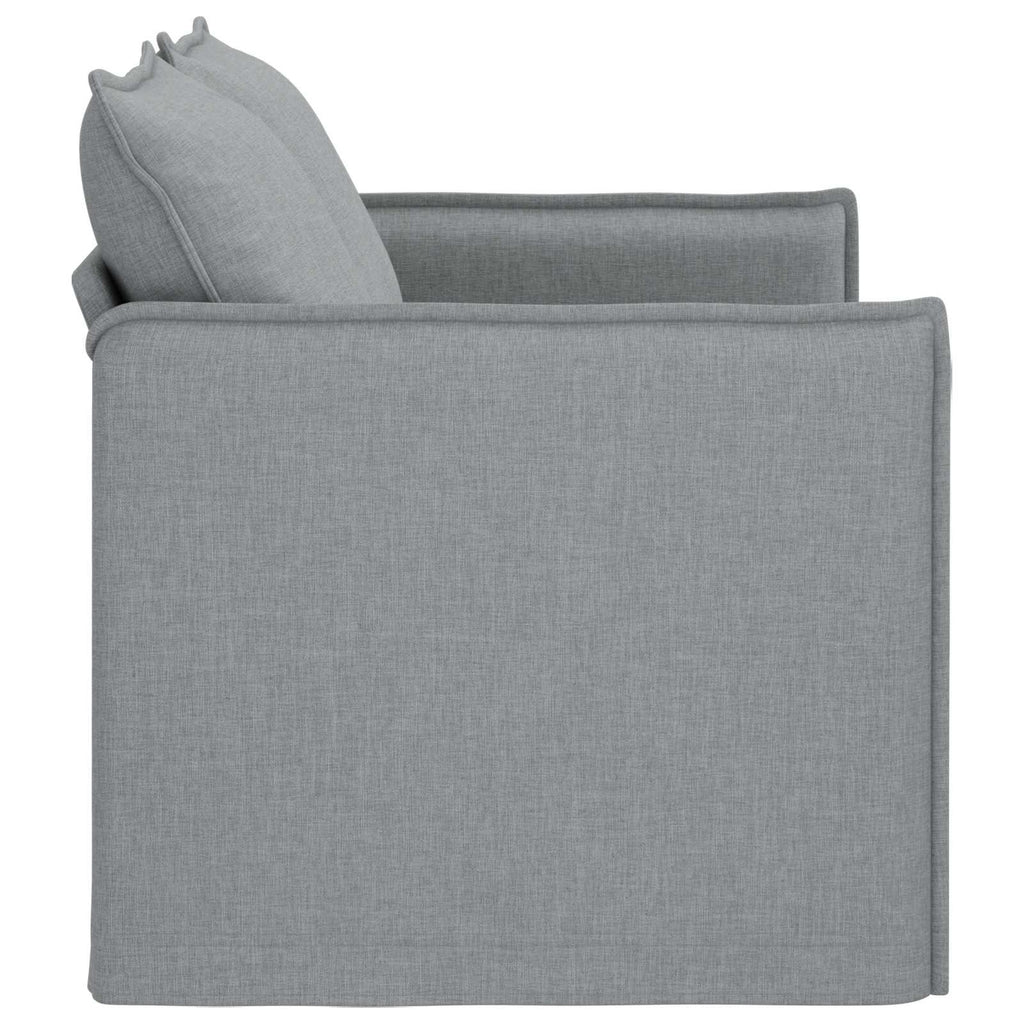vidaXL Sofa Jasnoszary 136 x 82 x 85 cm tkanina