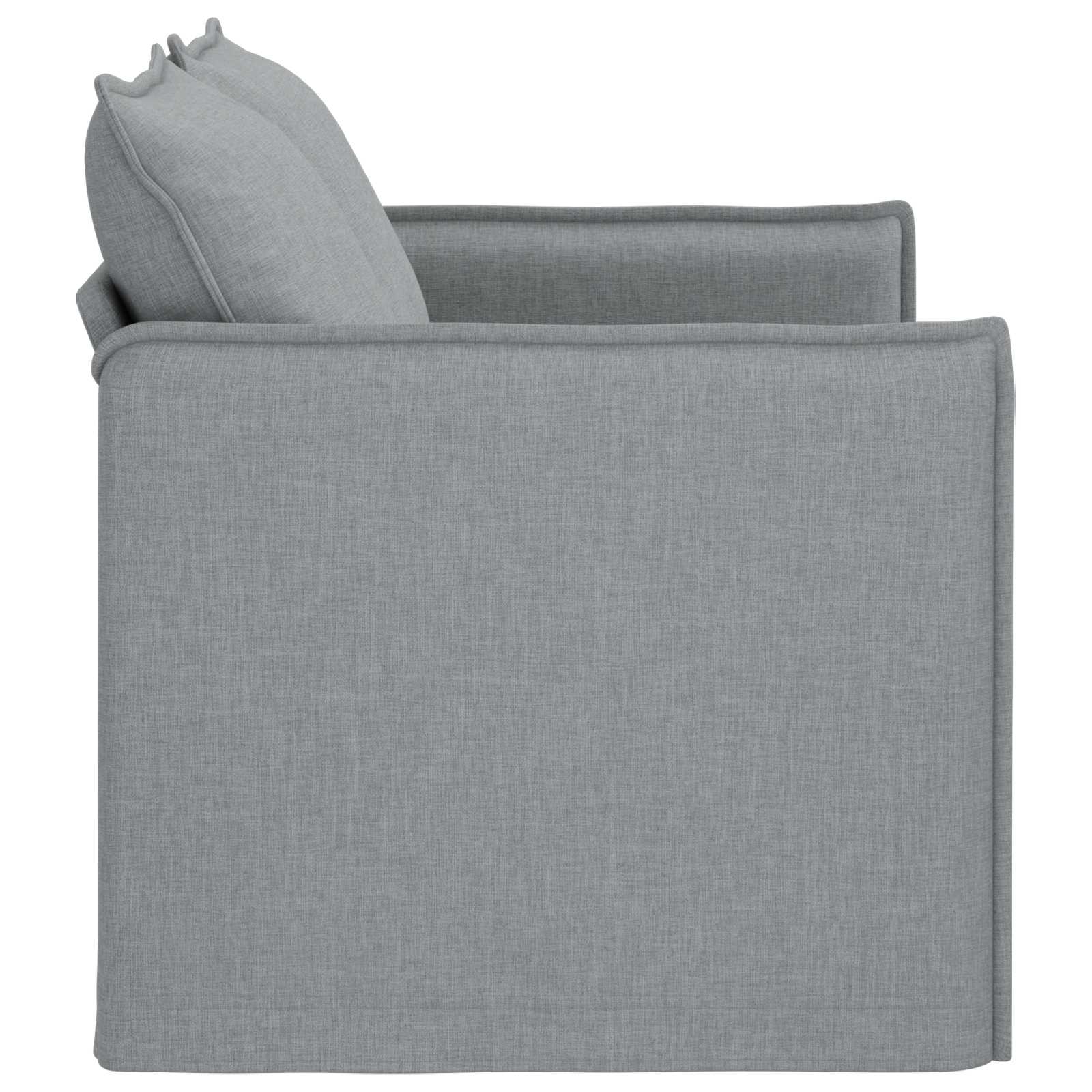 vidaXL Sofa Jasnoszary 136 x 82 x 85 cm tkanina