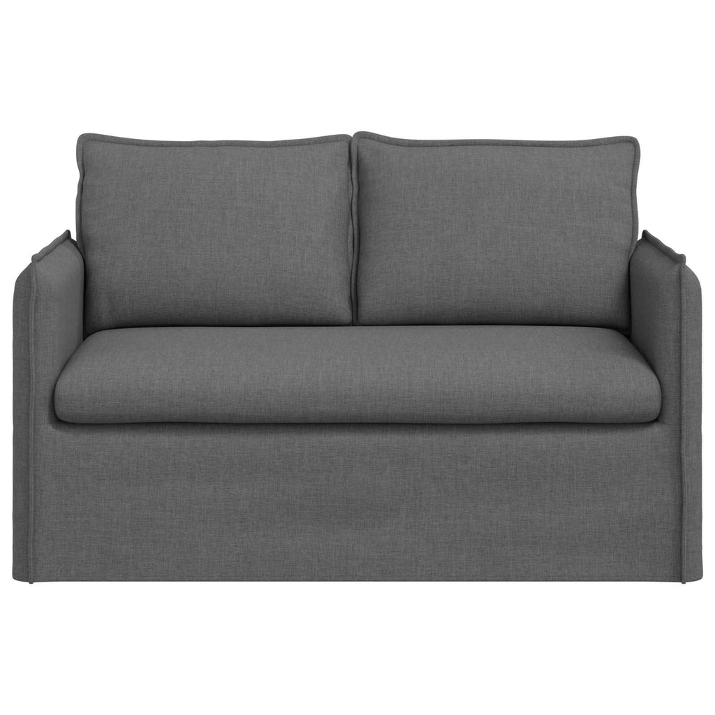 vidaXL Sofa Ciemnoszary 136 x 82 x 85 cm tkanina