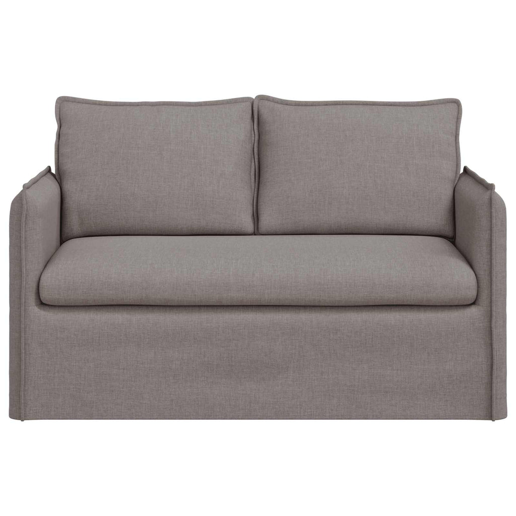 vidaXL Sofa Ciemnoszary 136 x 82 x 85 cm tkanina