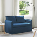 vidaXL Sofa Niebieski 136 x 82 x 85 cm tkanina