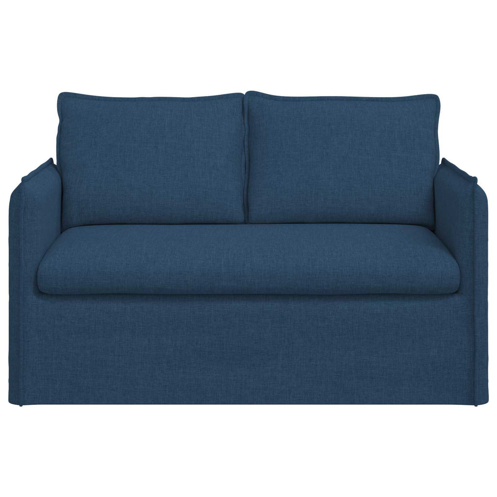 vidaXL Sofa Niebieski 136 x 82 x 85 cm tkanina