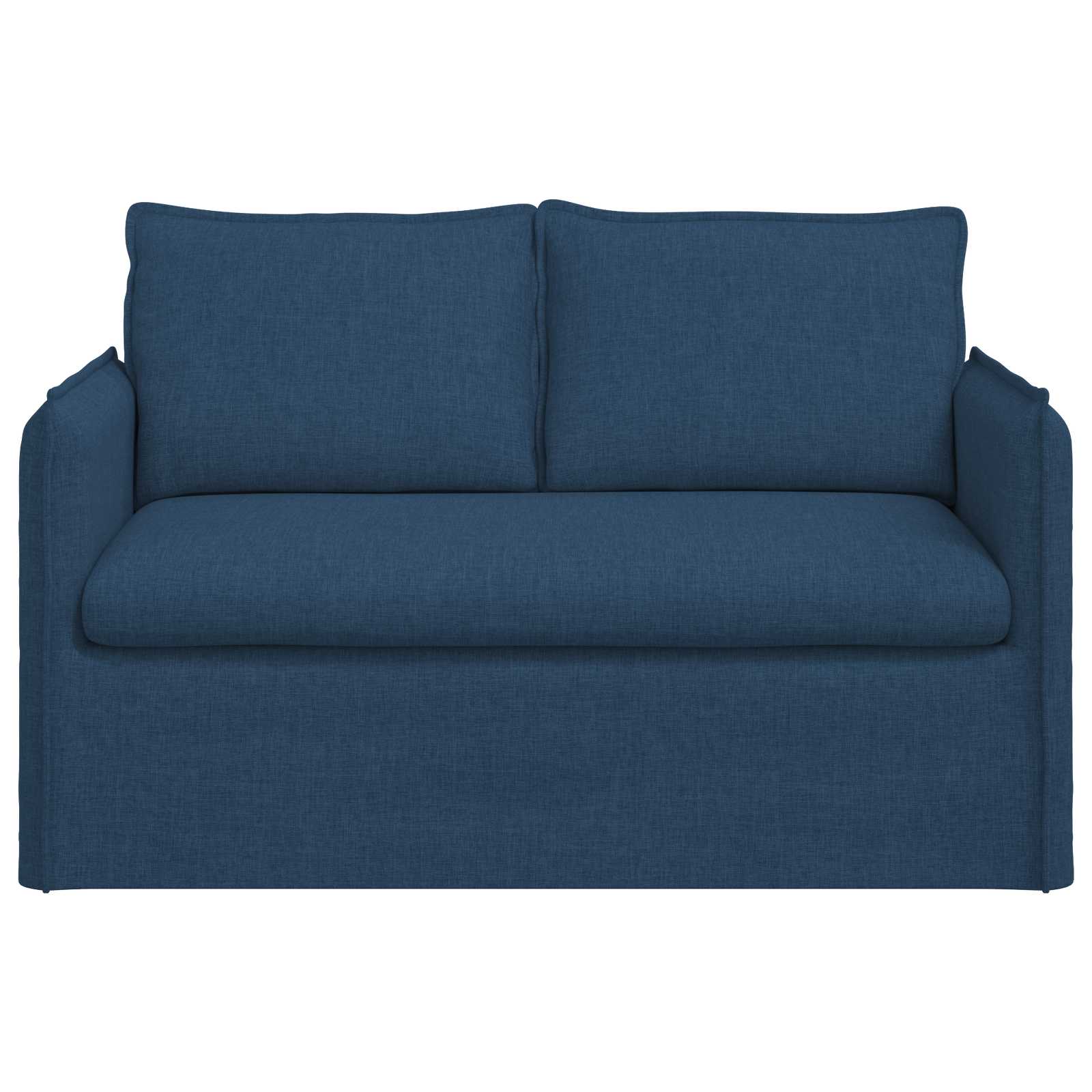 vidaXL Sofa Niebieski 136 x 82 x 85 cm tkanina