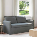 vidaXL Sofa Ciemnoszary 156 x 82 x 85 cm tkanina