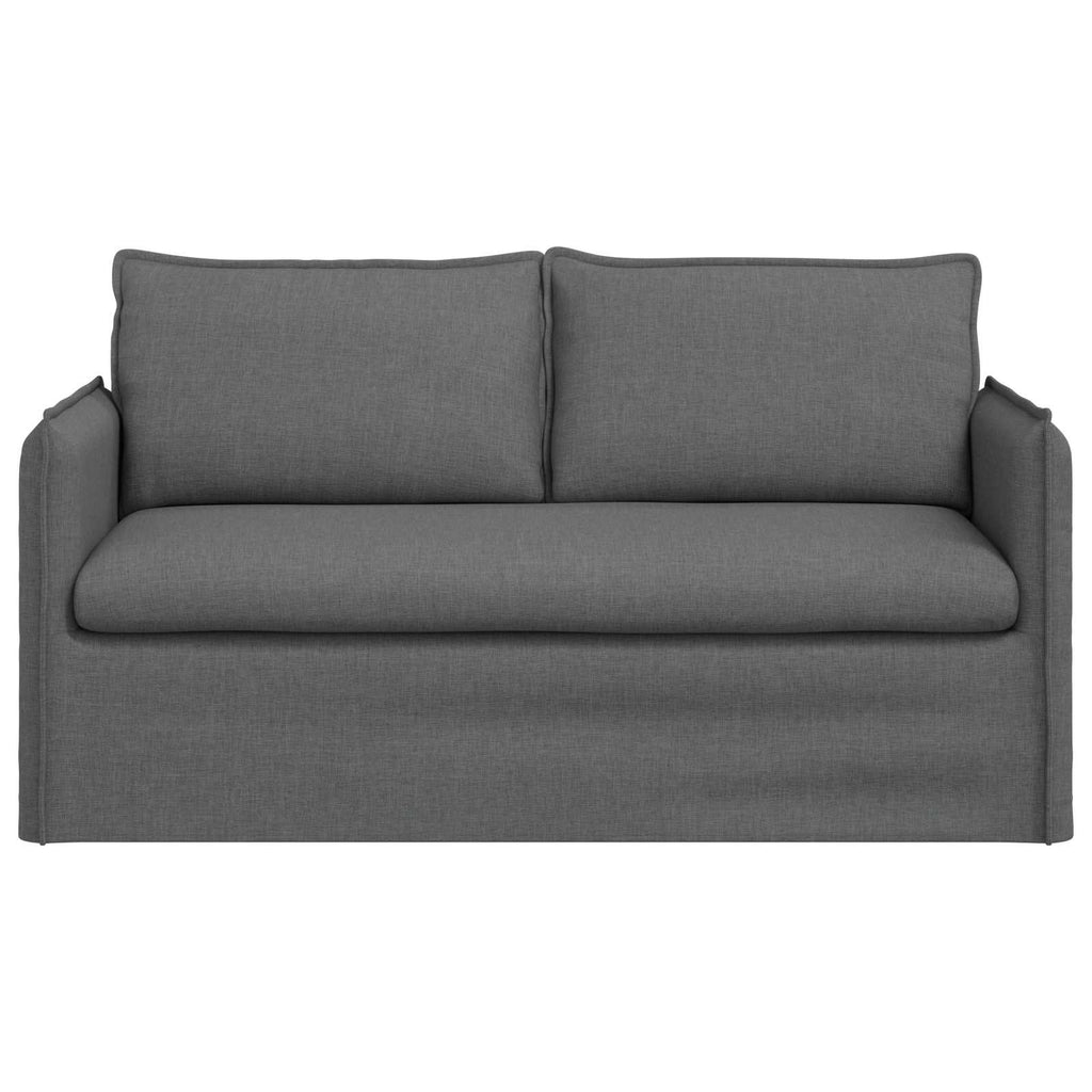 vidaXL Sofa Ciemnoszary 156 x 82 x 85 cm tkanina