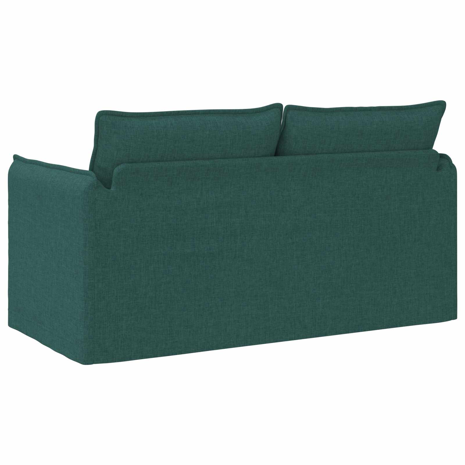 vidaXL Sofa Ciemna zieleń 156 x 82 x 85 cm tkanina