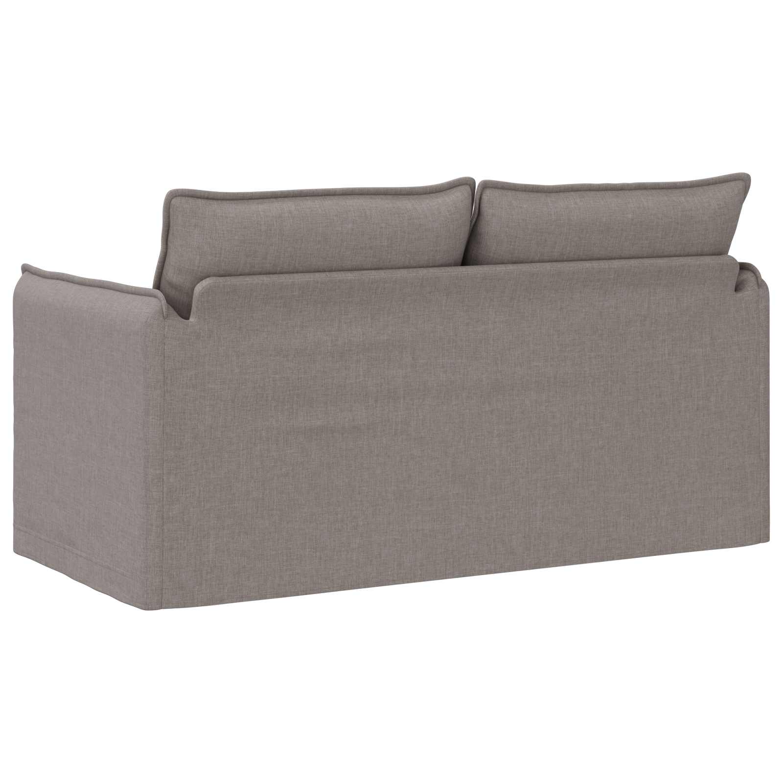 vidaXL Sofa Ciemnoszary 156 x 82 x 85 cm tkanina