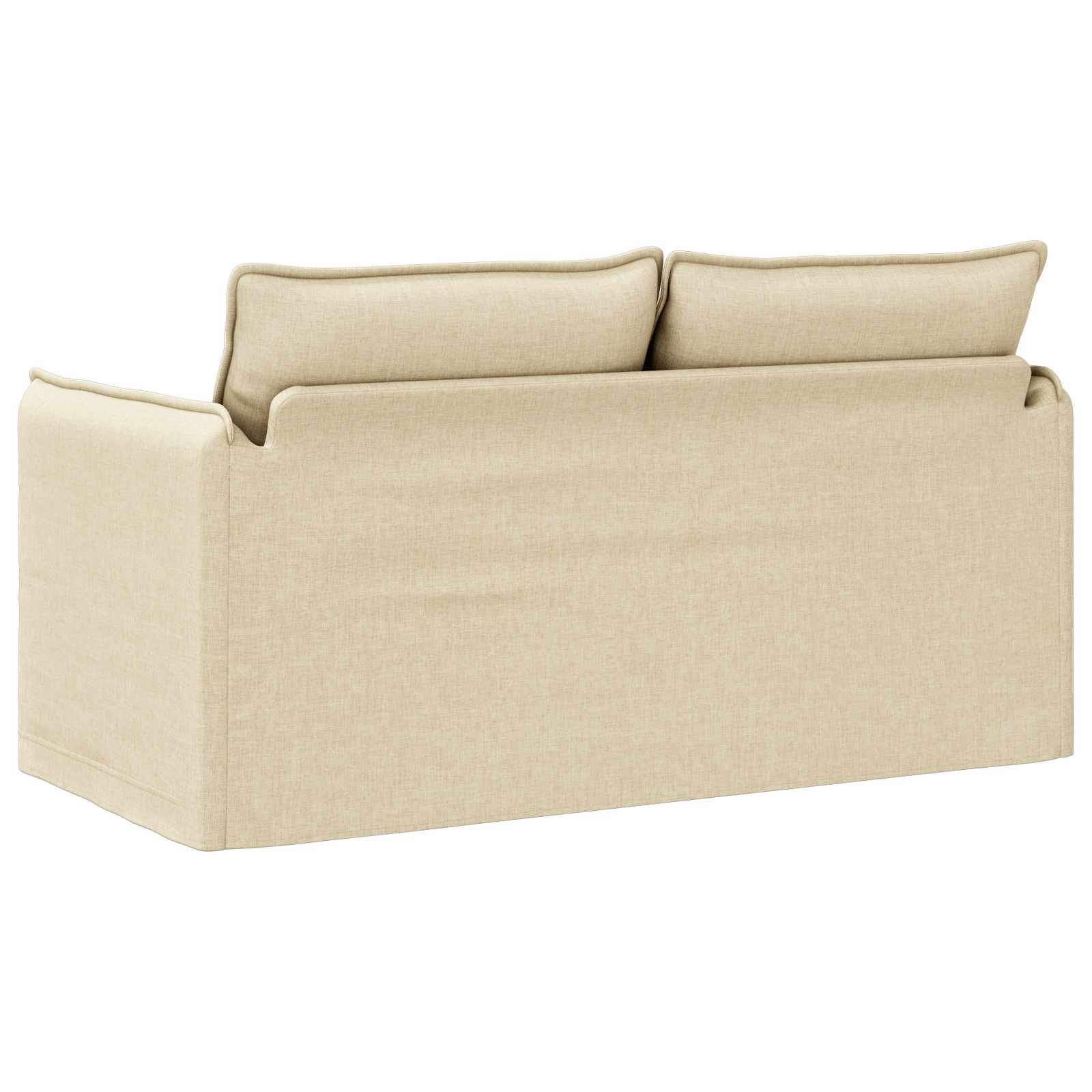 vidaXL Sofa Kremowy 156 x 82 x 85 cm tkanina