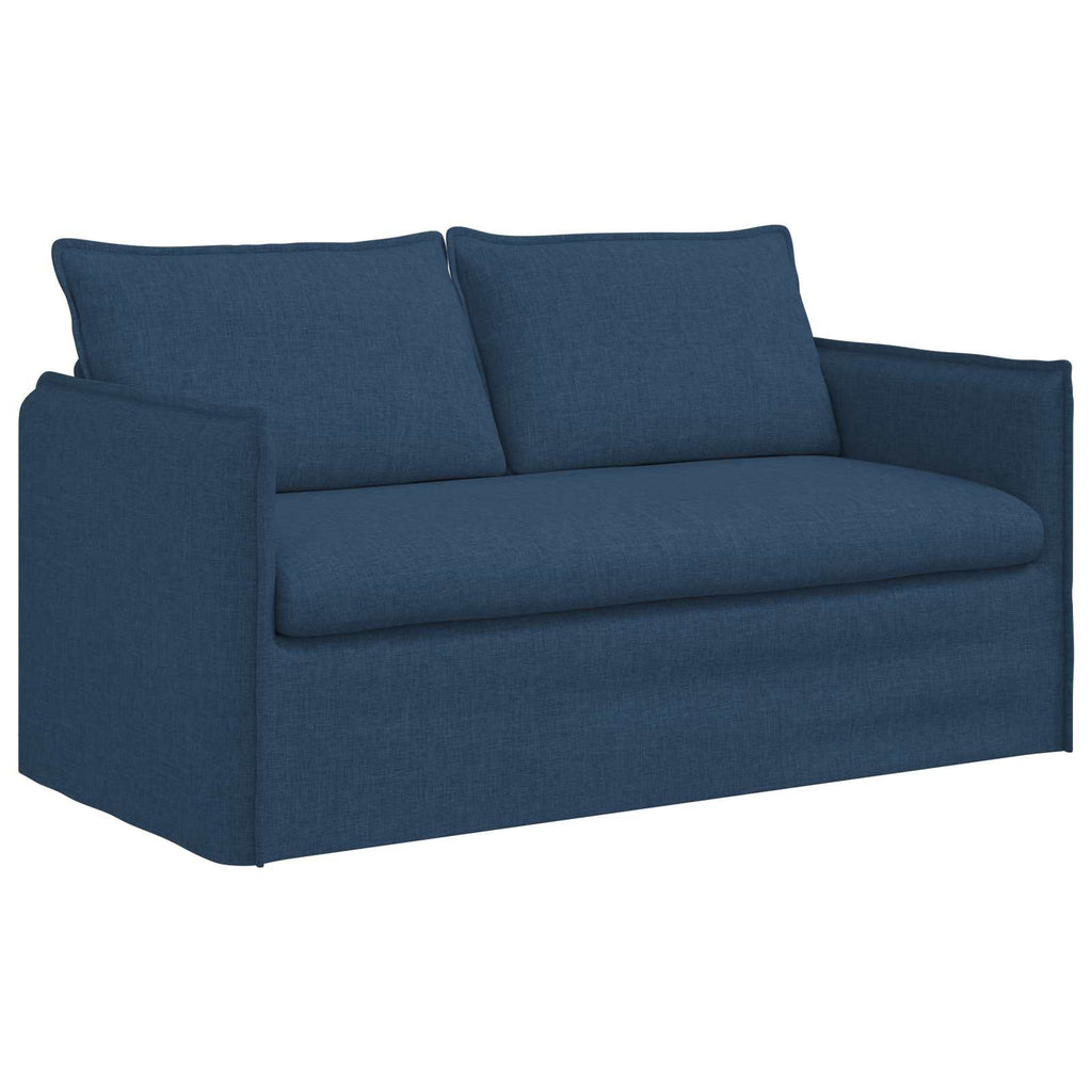 vidaXL Sofa Niebieski 156 x 82 x 85 cm tkanina