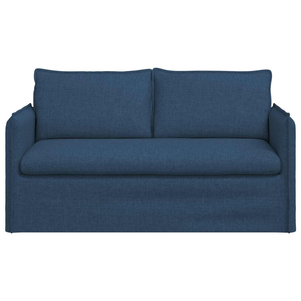 vidaXL Sofa Niebieski 156 x 82 x 85 cm tkanina