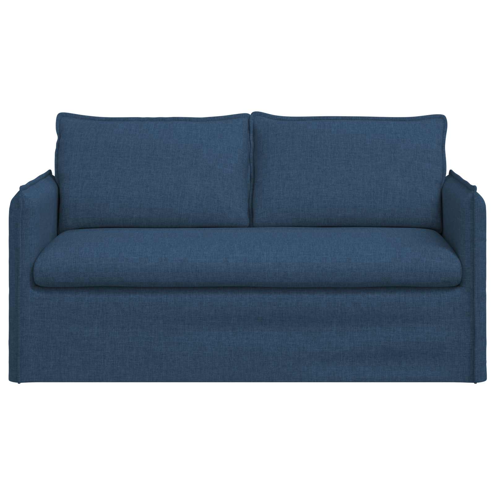 vidaXL Sofa Niebieski 156 x 82 x 85 cm tkanina
