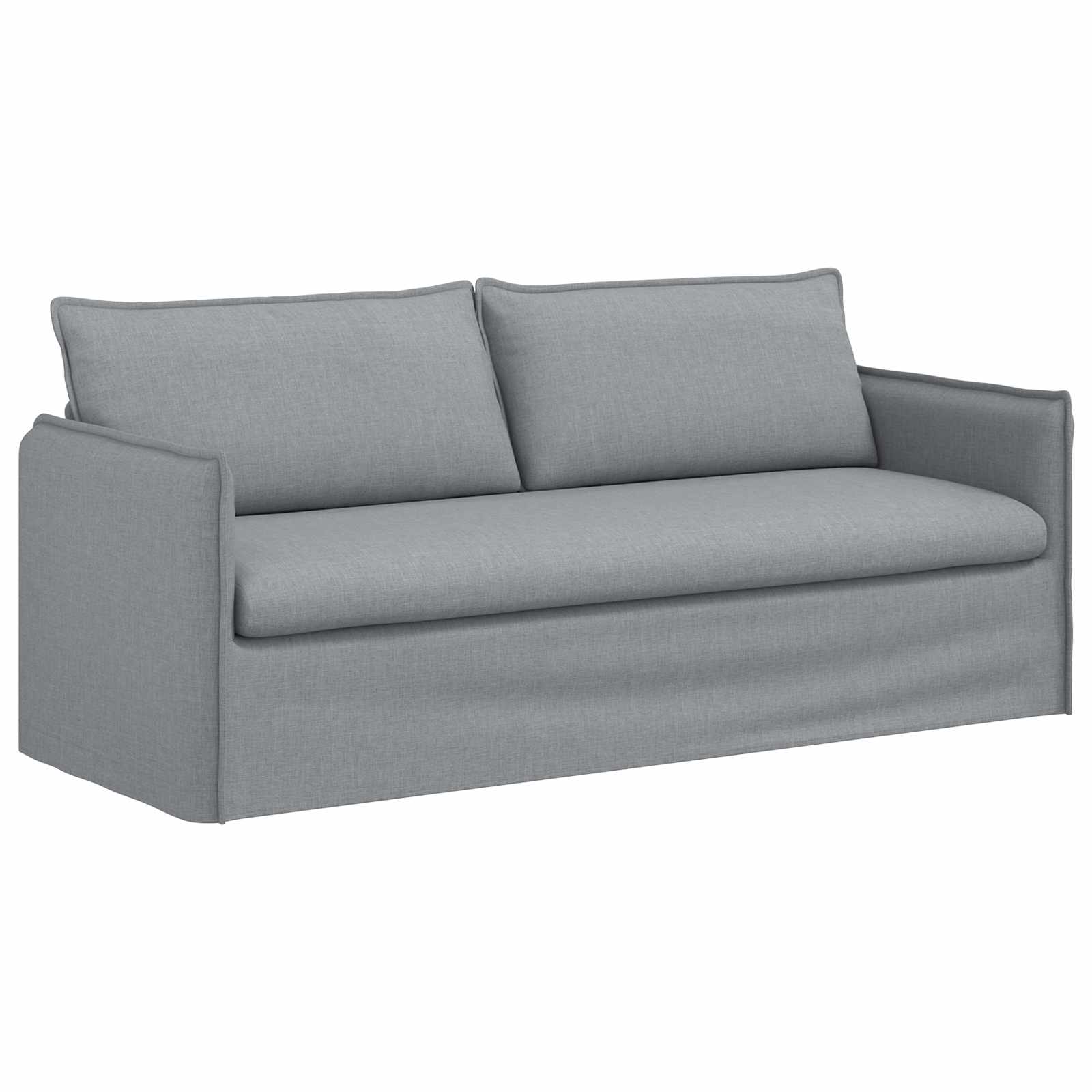 vidaXL Sofa Jasnoszary 196 x 82 x 85 cm tkanina